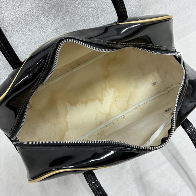 プーマ 80's 90's エナメル ミニ ボストンバッグ レトロ ヴィンテージ