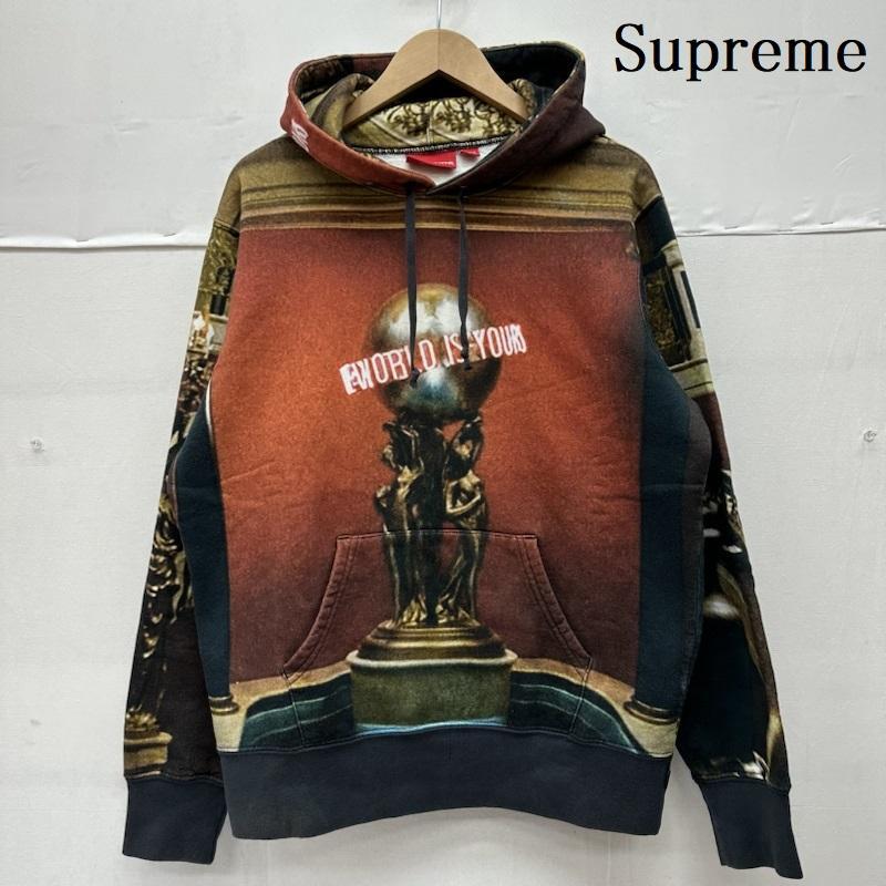 シュプリーム 17AW Scarface the World is Yours Hooded Sweatshirt 総 