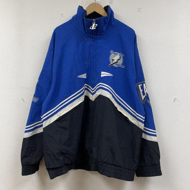 古着 NHL ナイロン ジャケット ホッケー TAMPA BAY LIGHTNING L