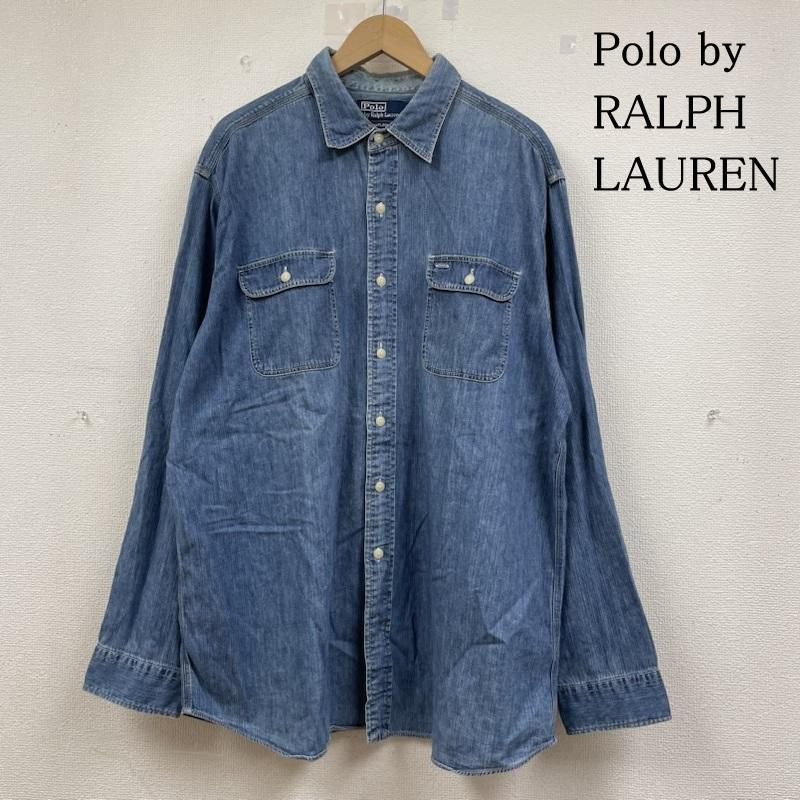 ポロバイラルフローレン 90s MATLOCK ビンテージ デニム シャツ ワーク