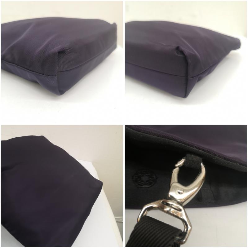 プラダ ナイロン ミニ ショルダー バッグ サコッシュ 三角ロゴ