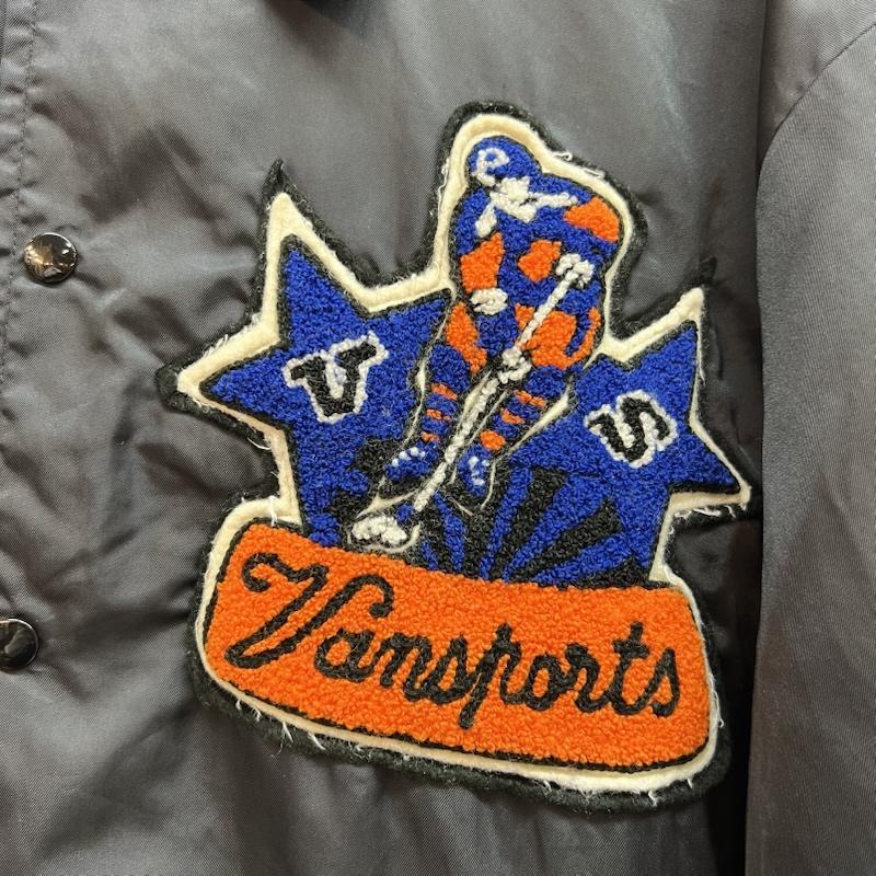 VAN ヴァンヂャケット VANSPORTS ナイロン コーチジャケット ワッペン