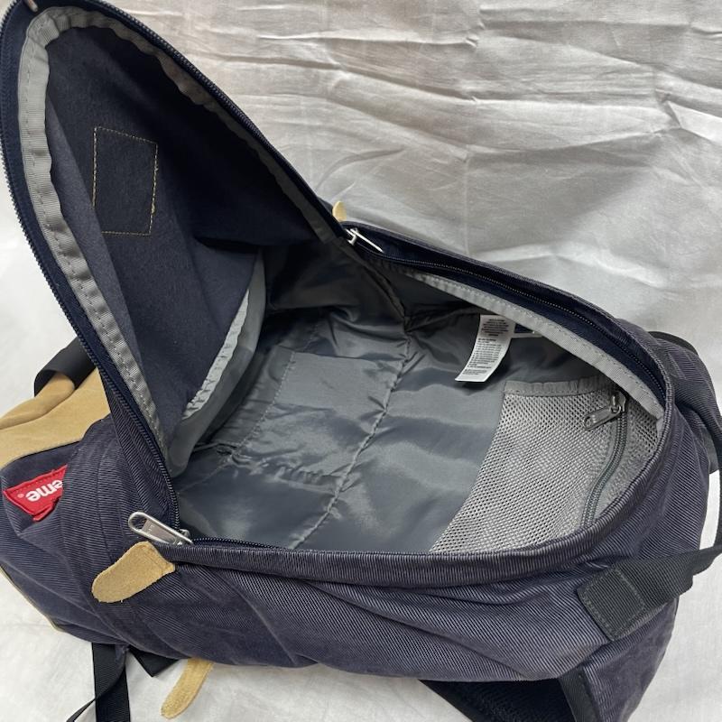 シュプリーム×ノースフェイス 2070129N00 デニム デイパック Denim Day