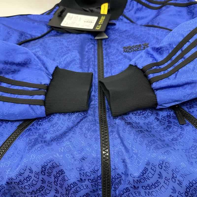 モンクレール 23AW adidas 総柄 ラインスリーブ ダウン ジャケット I209S1A00015 M2448 1 50142793 50142793の画像