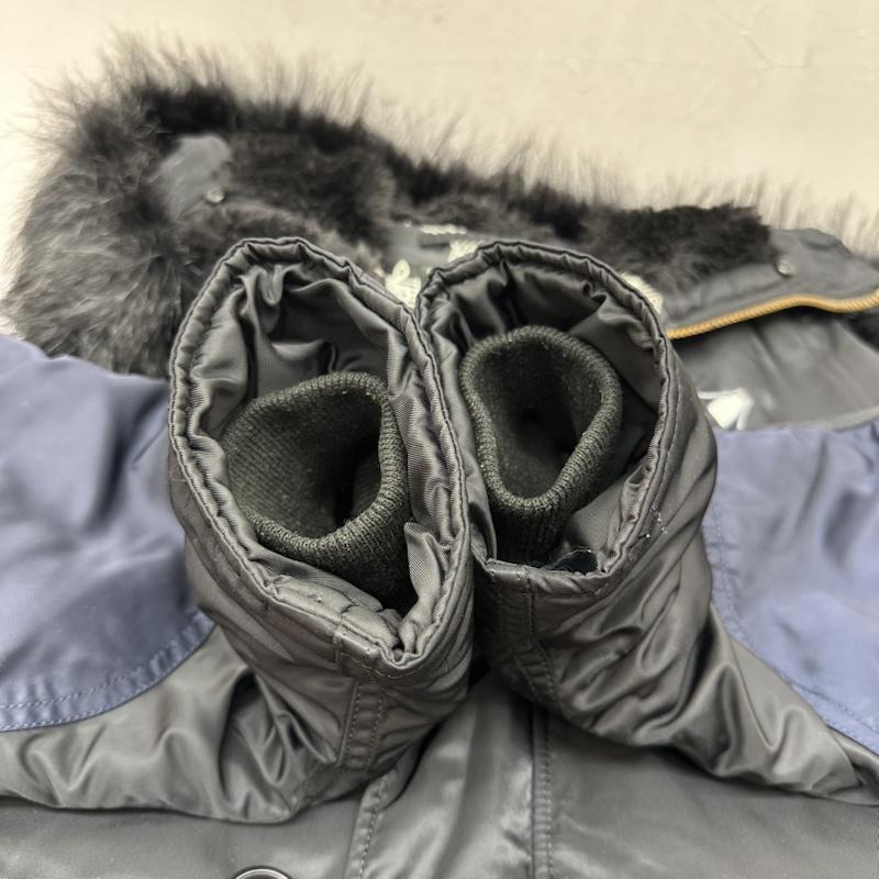 アルファ NUMBERNINE N-3B フード ファー フライト ジャケット 20094