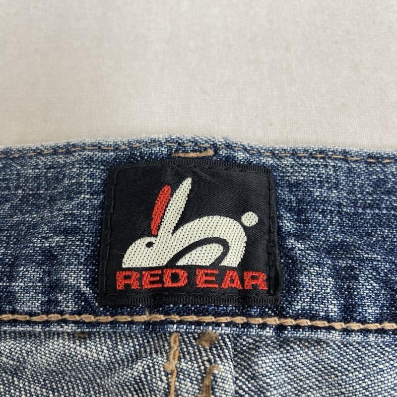 RED EAR ジーンズ　状態良好　w32 ポールスミス レッドイヤー RED EAR 赤耳 ダメージ ボタンフライ