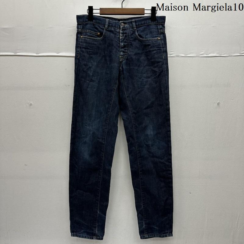 メゾン マルジェラ 10 ボタンフライ デニム パンツ カレンダータグ 4