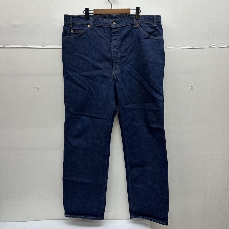 リーバイス W42 80s USA製 509 オレンジタブ デニム パンツ 濃紺 575 