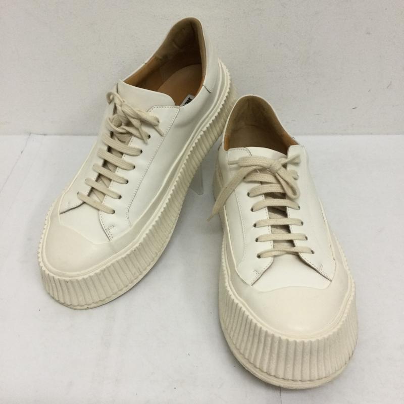 ジルサンダー JIL SANDER Chunky Lace sneakers レザー ローカット