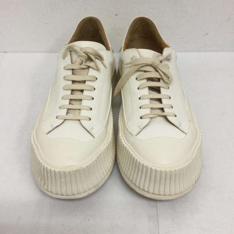 ジルサンダー JIL SANDER Chunky Lace sneakers レザー ローカット