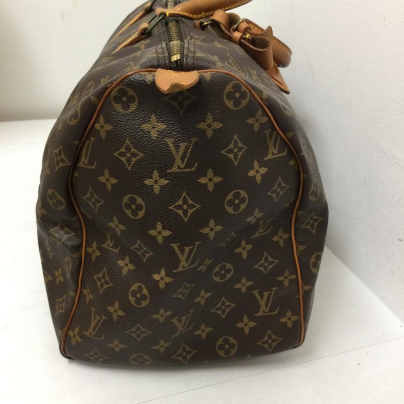 ルイヴィトン LOUIS VUITTON キーポル50 モノグラム PVC ブラウン