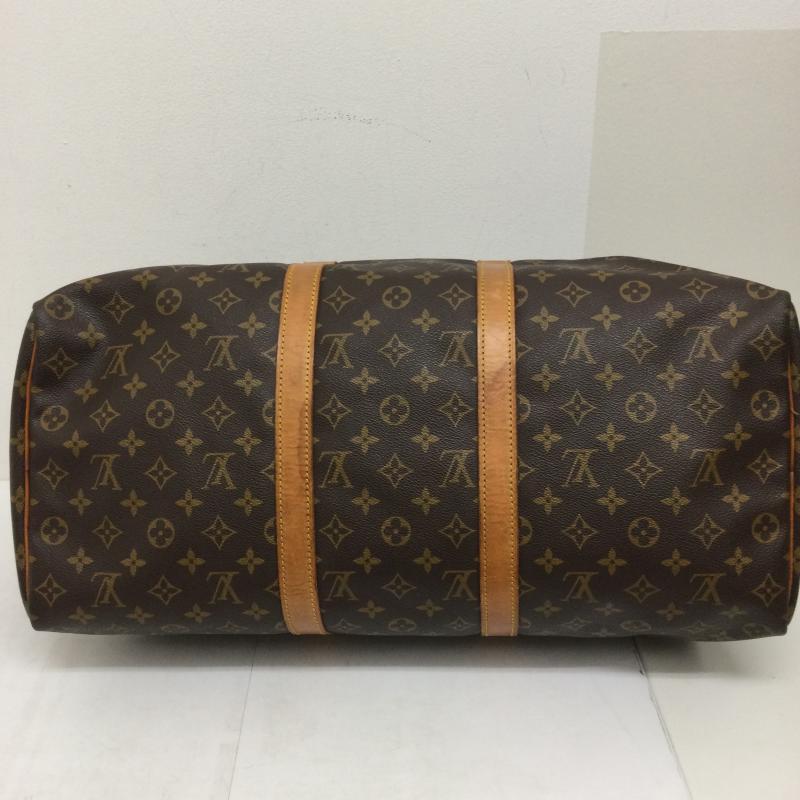 ルイ・ヴィトン 　キーポル50 ルイヴィトン LOUIS VUITTON キーポル50 モノグラム PVC ブラウン