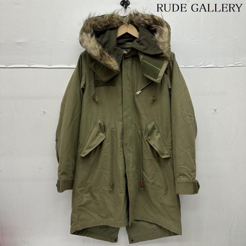 ルードギャラリー 16AW M-65 M-51 フード ファー モッズ コート ボア