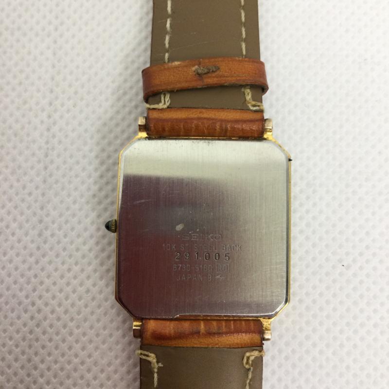 セイコー SEIKO QUARTZ Dolce クォーツ ドルチェ スクエア 腕時計
