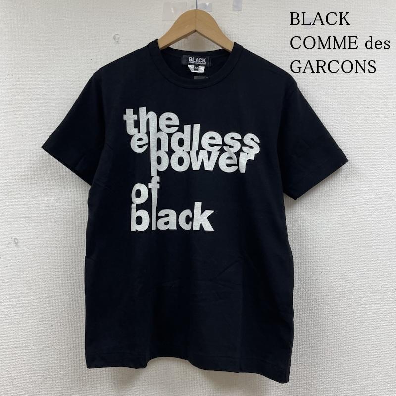 ブラックコムデギャルソン 18SS 半袖 Tシャツ Shirt the endless power