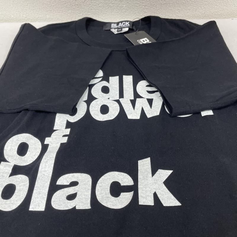 ブラックコムデギャルソン 18SS 半袖 Tシャツ Shirt the endless power