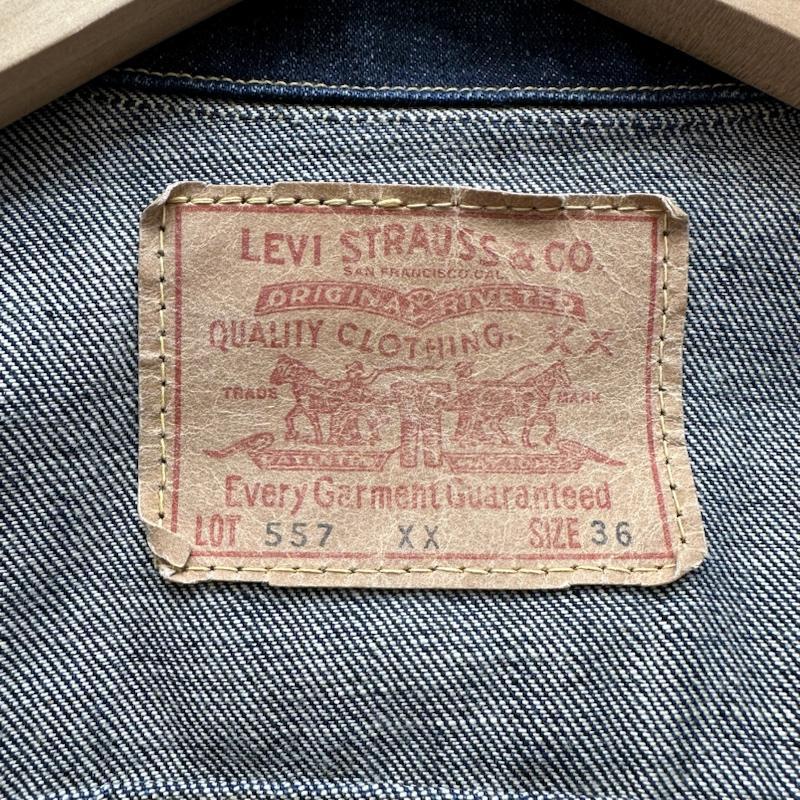 リーバイス LVC 日本製 01年 復刻 3rd デニム ジャケット 70557-XX J22