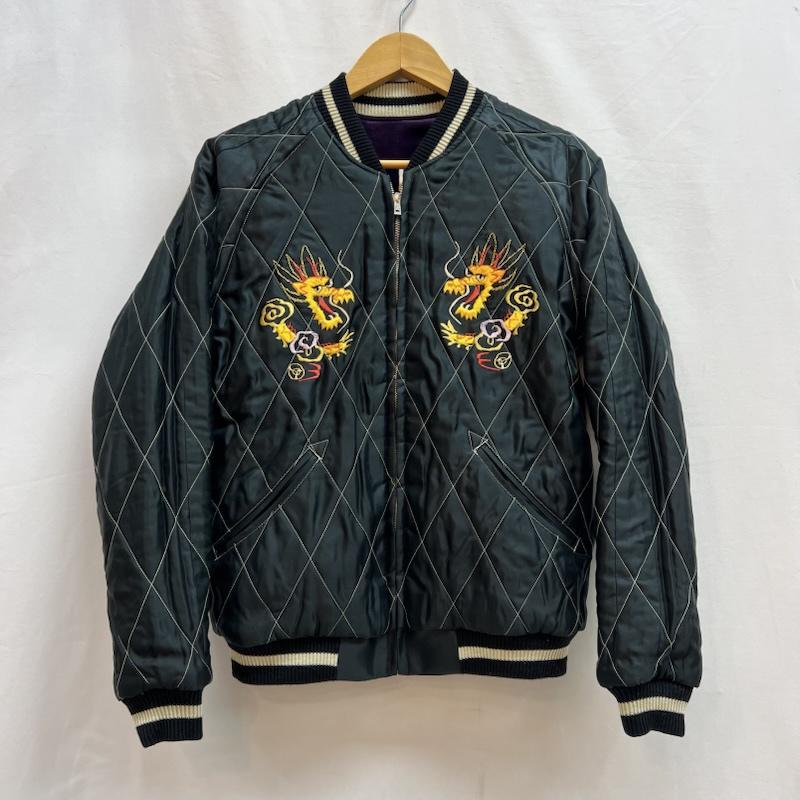 テーラートウヨウ TT15392 別珍 富士 龍 刺繍 リバーシブル スカジャン