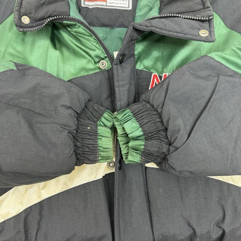 ナイキ 90s USA製 ロゴ 刺繍 ワッペン ナイロン ジャケット L 50144701