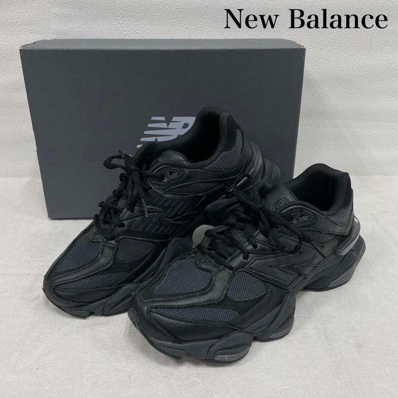 ニューバランス 9060 U9060NREI オールブラック レザー メッシュ Y2K