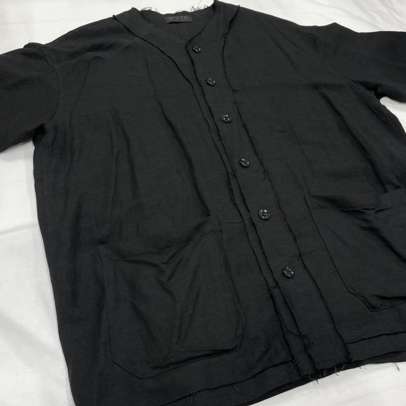 s’yte リネンレーヨンベースボールシャツ sizeM ヨウジヤマモト ヨウジヤマモト S'yte サイト ベースボール シャツ 3 50144798