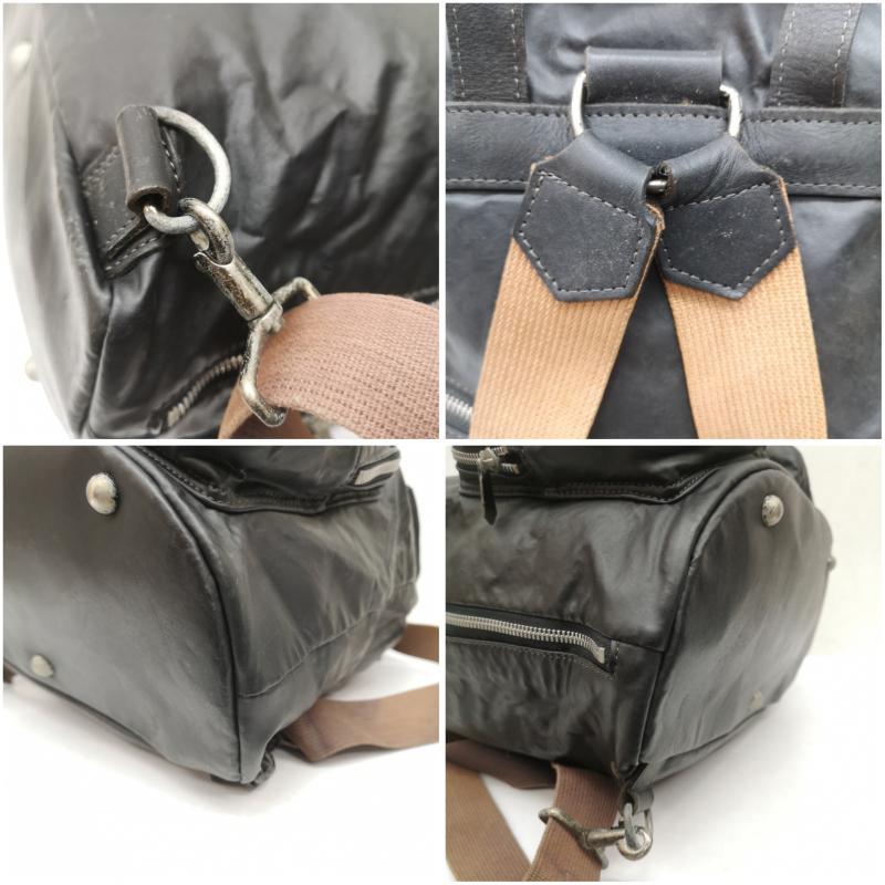 ジャンポールゴルチエ 巾着型 ミニ リュック バックパック メタル