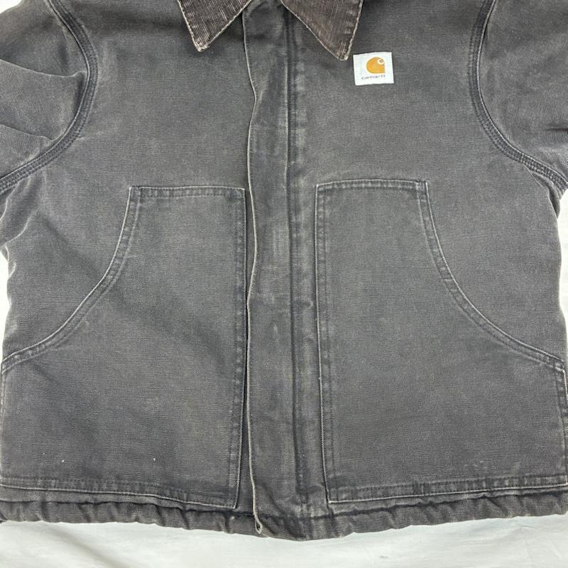 カーハート J02 BLK トラディショナル ジャケット ワーク ダック