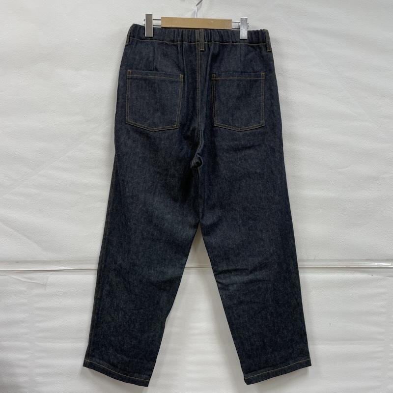 シュタイン CASHMERE DENIM EASY WAIST TROUSERS カシミヤ ワイド 