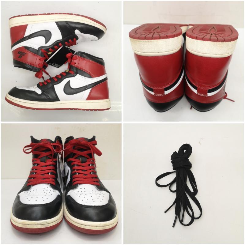 NIKE（ナイキ） Air Jordan 1 Retro High OG Black Toe Reimagined