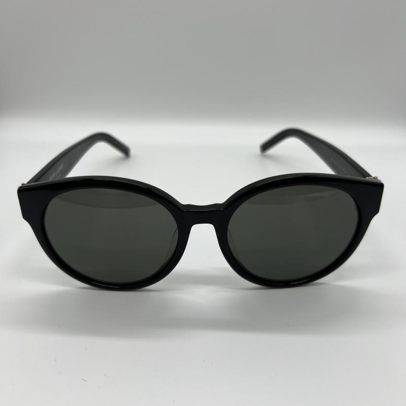 サンローランパリ SL M31/F ロゴ ラウンドシェイプ サングラス