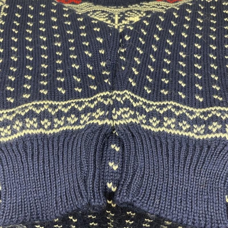 エルエルビーン 80s 肉厚 ビンテージ バーズアイ ノルウェーニット