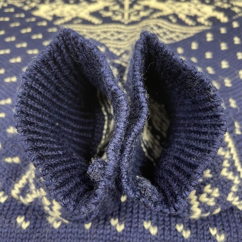 エルエルビーン 80s 肉厚 ビンテージ バーズアイ ノルウェーニット