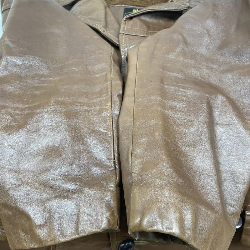 クーパー 70s USA製 レザー ジャケット ハーフコート 本革 ブラウン