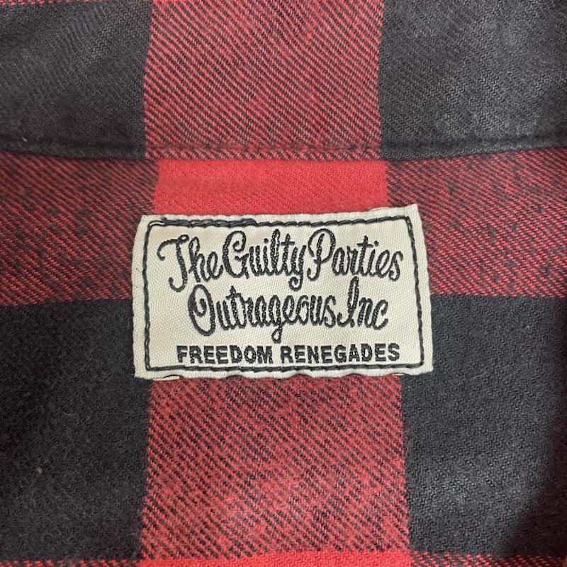 ワコマリア GUILTY PARTIES WORK SHIRT フランネルシャツ 長袖