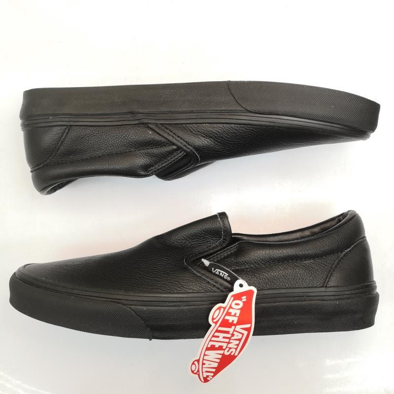 バンズ SLIPON シボ革 レザー スリッポン スニーカー 27.0cm 50145257