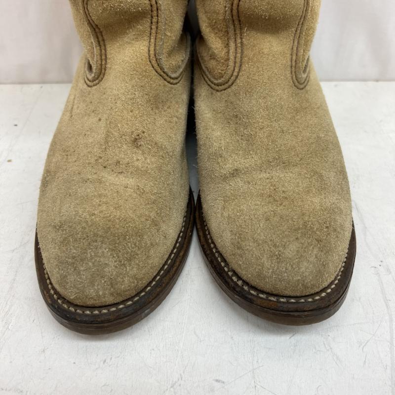 レッドウィング プリント羽タグ 縦羽 USA製 スエードレザー