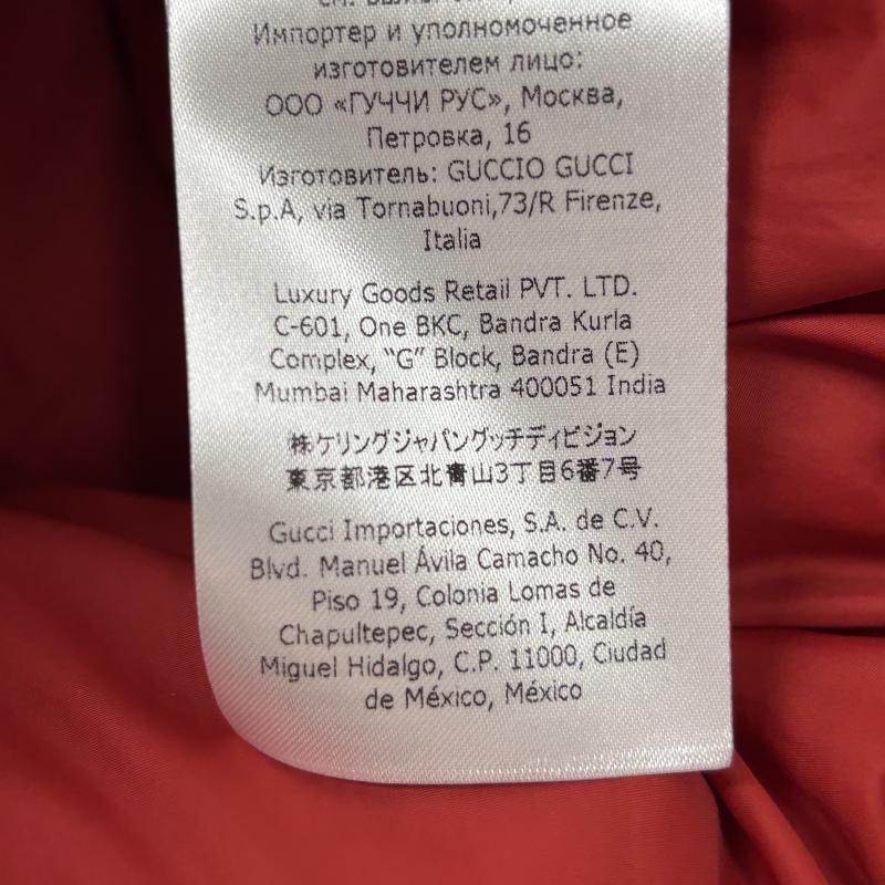 ザノースフェイス タグ付き GUCCI グッチ コラボ 21AW 切替 フーデッド ダウン ジャケット 700fp NF0A7UHB XL 50145335 50145335の画像
