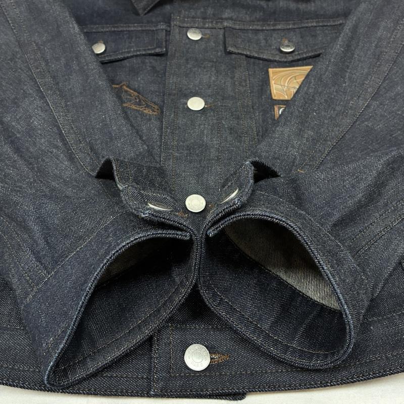 ヘルメス（サントリー） エルメス 23ss Icones au Carre Denim Jacket