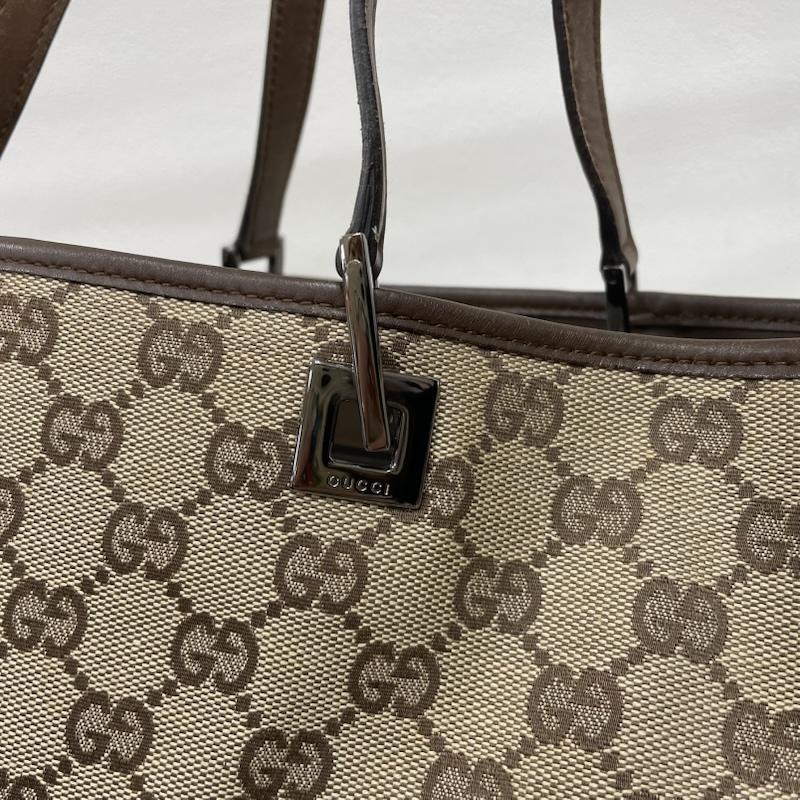 GUCCI（グッチ） GG キャンバス トート ハンド バッグ ロゴ 巾着 付き