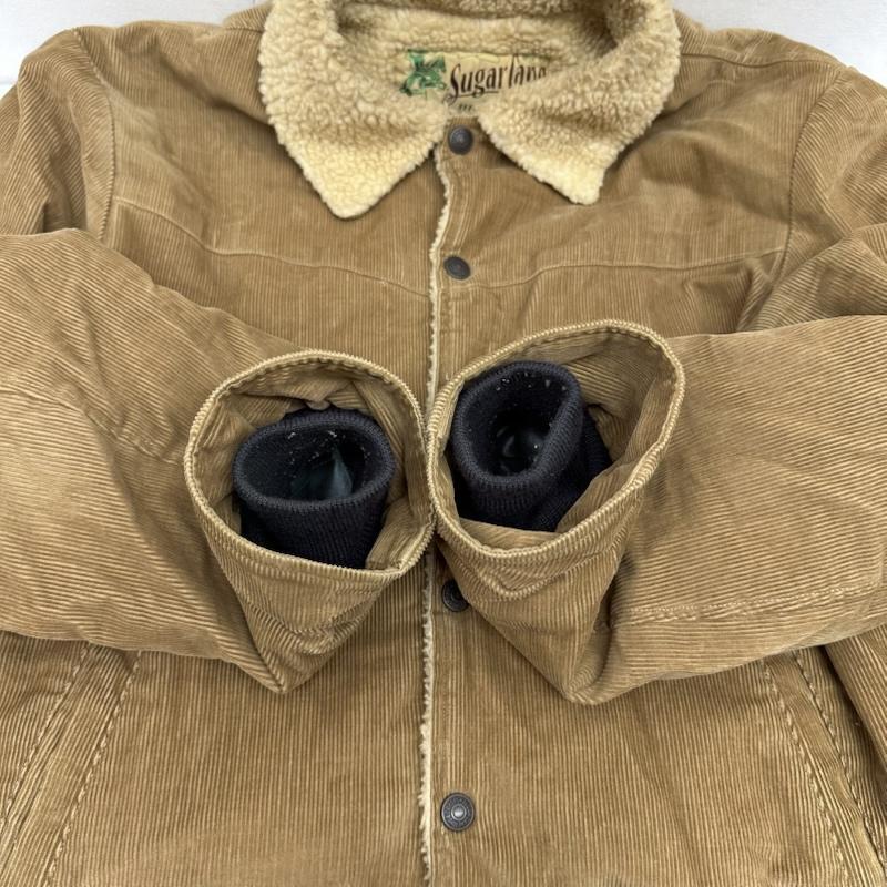 最終値下げ。GEM SPORTS WEAR コーデュロイ×ボアランチジャケット シュガーケーン コーデュロイ ボア ランチ ジャケット SC13075 L