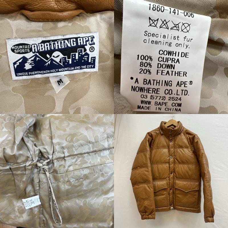 A BATHING APE（アベイシングエイプ） 11AW 1860-141-006 カウハイド