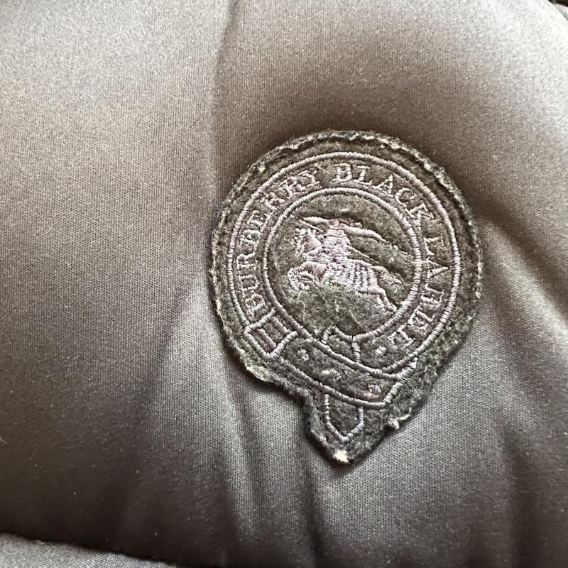 バーバリーブラックレーベル BMP21-319-09 フーデッド ダウン