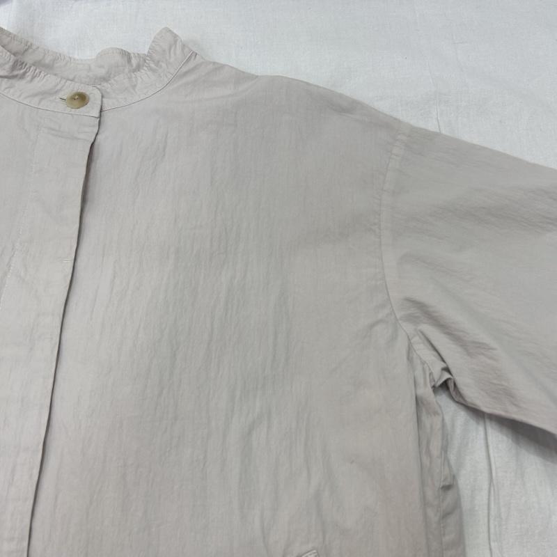 ツハルバイサマンサモスモス 綿ナイロン製品染めロングコート SKB