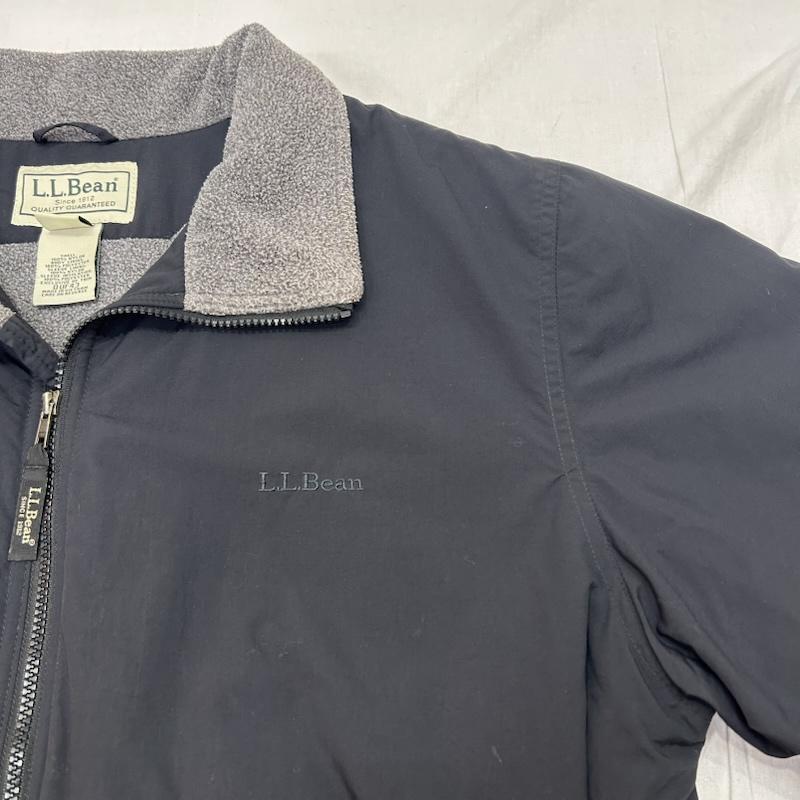「M」USA製★LLBean/ウォームアップジャケット/ナイロンジャケット L.L.Bean（エルエルビーン） ブルゾン アウター ウォーム・アップ