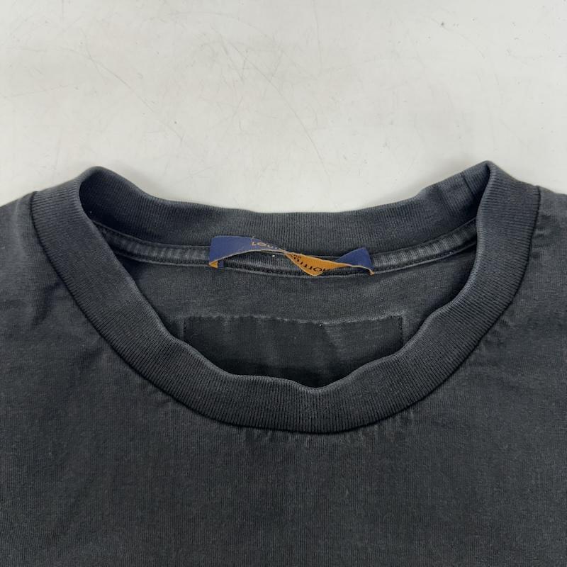 ルイヴィトン 23SS LVフェード プリンテッド ロングスリーブ Tシャツ