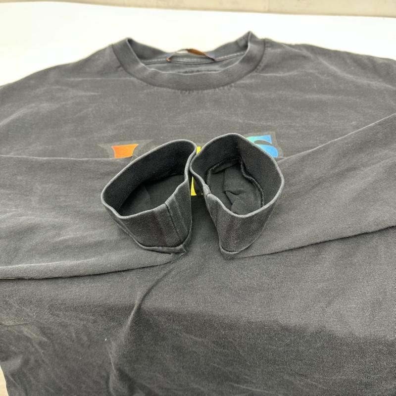 ルイヴィトン 23SS LVフェード プリンテッド ロングスリーブ Tシャツ