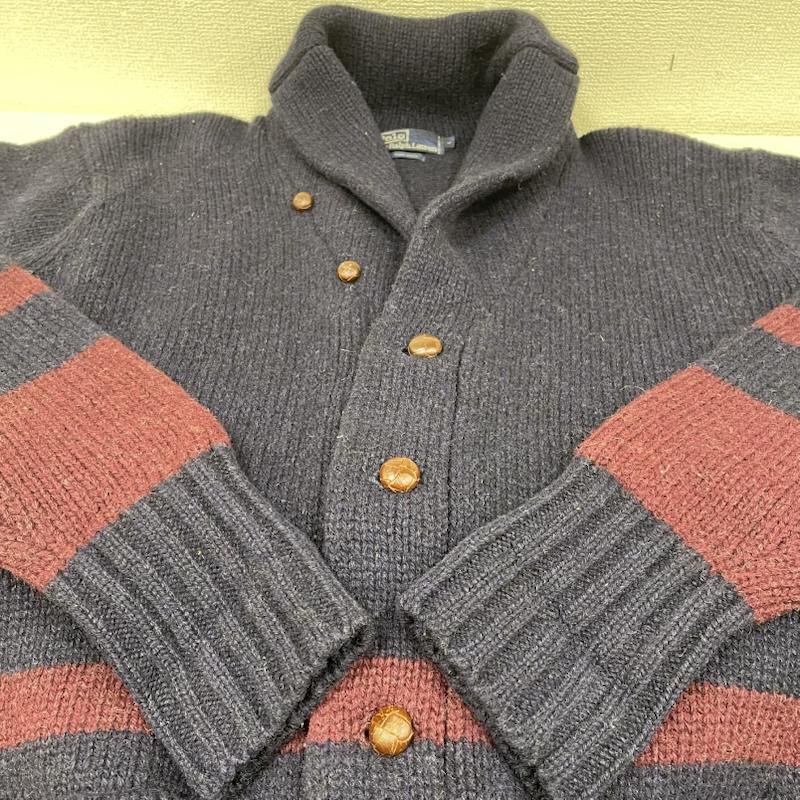 ポロバイラルフローレン ショールカラー ニット カーディガン セーター