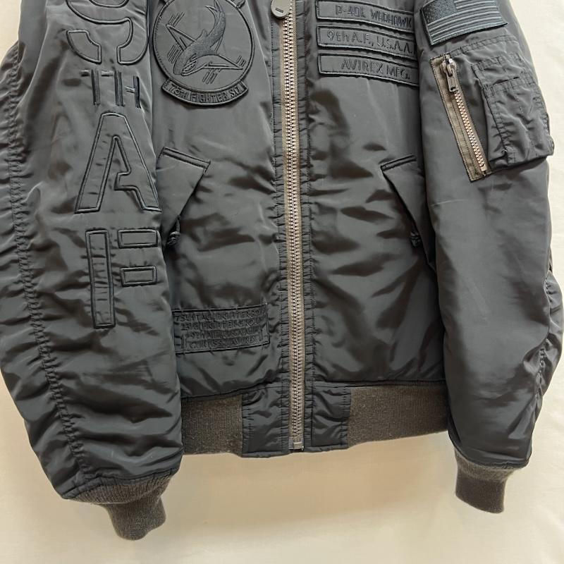 ち*ぶ様 【入手困難XL】 アヴィレックス MA-1 タイガーシャーク フライト アヴィレックス MA-1 TIGER SHARK フライトジャケット 6172142