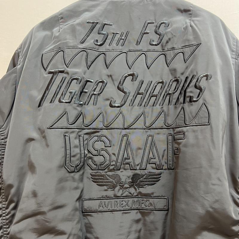 アヴィレックス MA-1 TIGER SHARK フライトジャケット 6172142