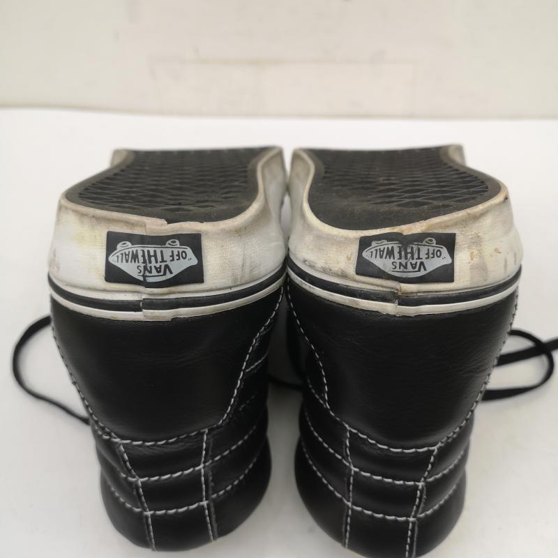 バンズ アナハイムファクトリー 27cm スケートハイ VANS 本革 レザー バンズ SK8-HI スケートハイ オール レザー スニーカー 27.0cm